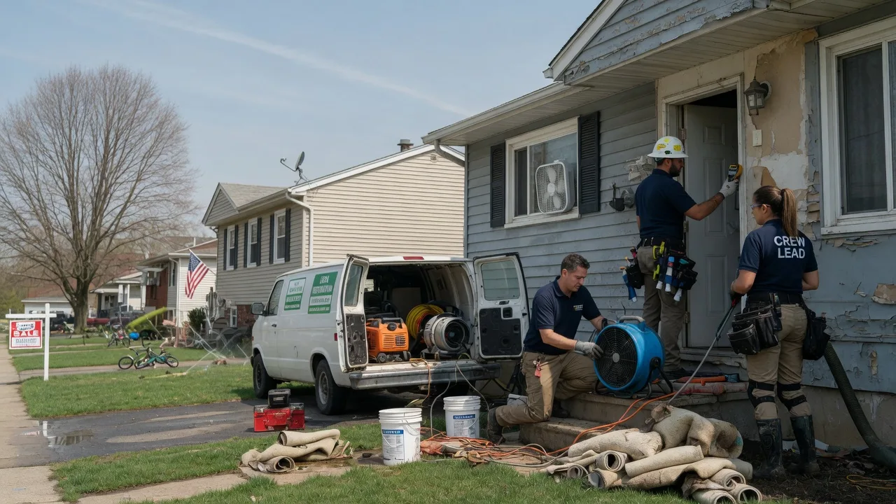 Flood Cleanup in Raritan, IL near me