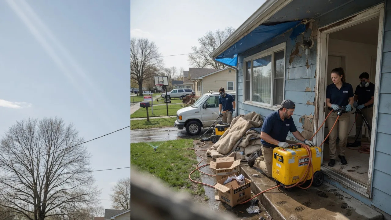 Basement Flood Cleanup in Raritan, IL near me